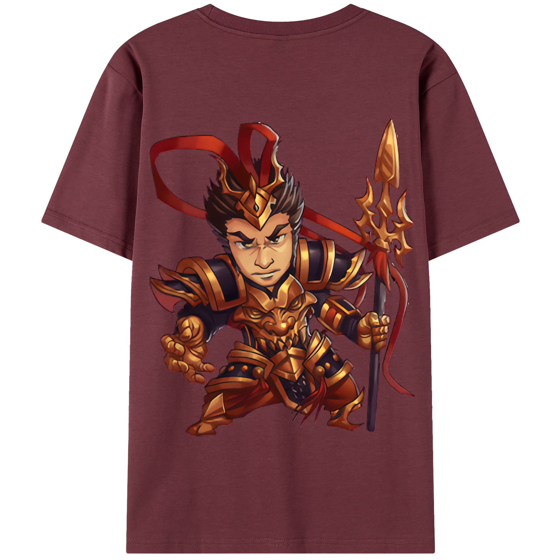 リーグ・オブ・レジェンド League of Legends LOL 綿100％半袖Tシャツ（背面プリント）